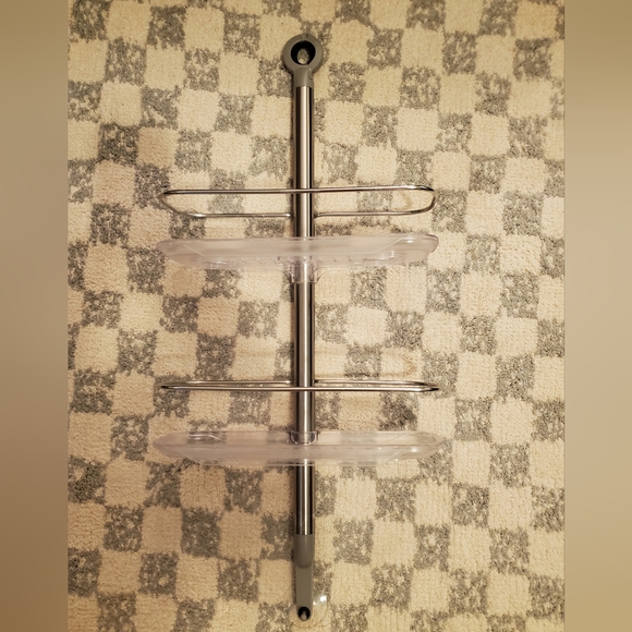 Simplehuman 2 Shelf Shower Caddy - Picture 2 of 8